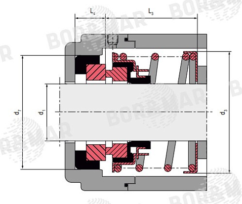 Торцевое уплотнение MSBT-PN в Казани фото