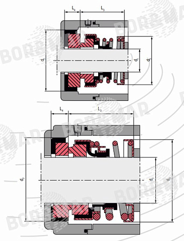 Торцевое уплотнение MS108 в Казани фото