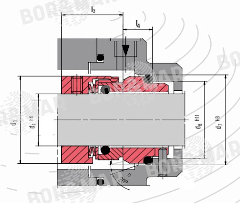 Торцевое уплотнение MSM74 в Казани фото