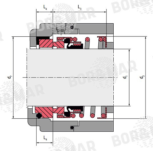 Торцевое уплотнение MSBIA в Казани фото