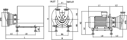 Самовсасывающий насос CIP-U-10-2
